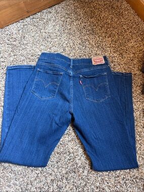 Levi's Blue Straight Leg Women's Jeans